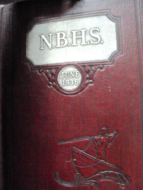 New Bedford High School Year Book 1936 Cover