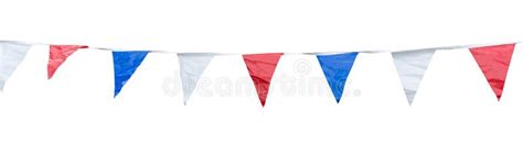 Colorful Triangle Flags On Rope Stock Image - Image: 25113271