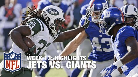 Jets vs. Giants | Week 13 Highlights | NFL - YouTube