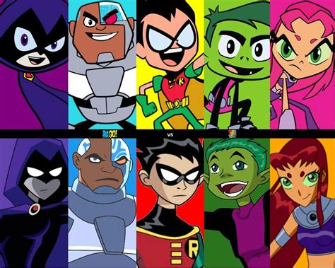 Teen titans go vs teen titans fanmade – Artofit