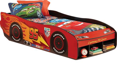 Twin Beds - Disney - Disney Cars Lightning McQueen II Red 3 Pc Twin Bed ...