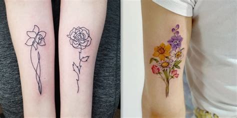 March Birth Flower Tattoo - Daffodil Tattoo