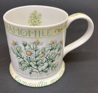 Queens Fine Bone China Mug Cup Chamomile Flower | eBay