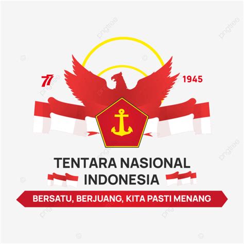 the logo for tenara national indonesia, bersau, beruuanng, kita pasti ...