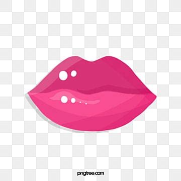 Purple Lips Clipart Icons