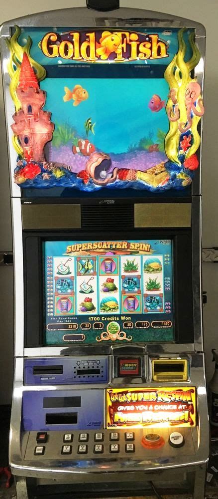 Gold Fish Williams Bluebird 1 Slot Machine - Slot Machines For Sale