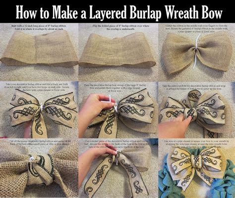 Finding Fairy Tales: How to Make a Burlap Wreath Bow