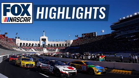 2022 Busch Clash at The L.A. Coliseum | NASCAR ON FOX HIGHLIGHTS - Win ...