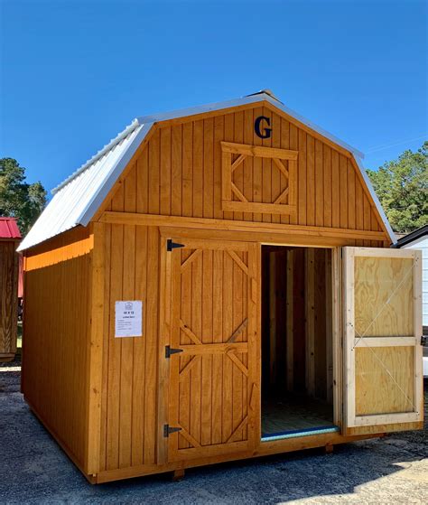 10x12 shed with loft kit | log shed plans