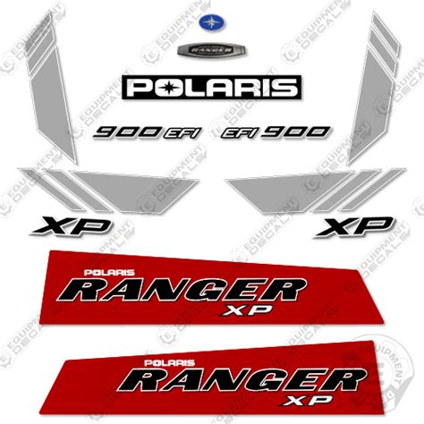 Fits Polaris Ranger 900 EFI XP Decal Kit UTV - 2013 – Equipment Decals