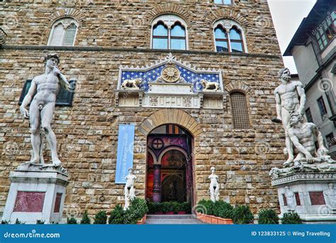 Statues in Piazza Della Signoria, Italy Stock Image - Image of catholic ...