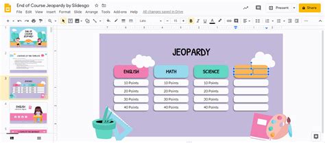 Nutrition Jeopardy Template | Besto Blog