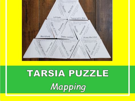 Tarsia Puzzle - MAPPING | Teaching Resources