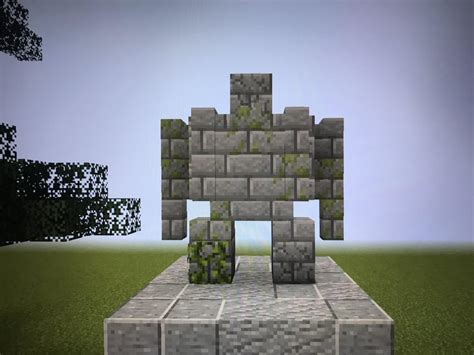 I built a few iron golem statues for my base. Thoughts? : Minecraft