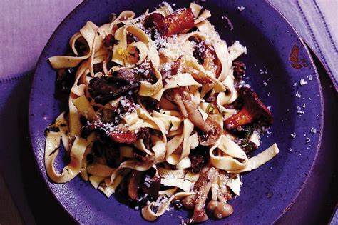 Wild-Mushroom Pasta recipe | Epicurious.com