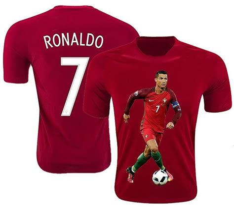 Ronaldo Jersey Style T Shirt Kids Cristiano Ronaldo Jersey Portugal T ...