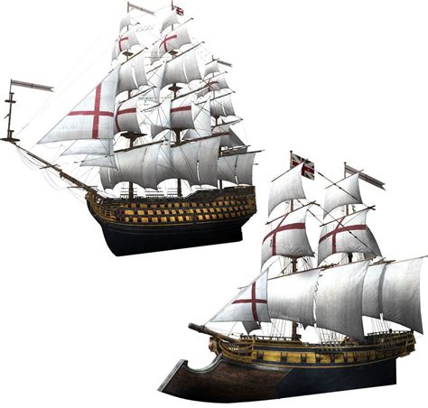 British Ships - Characters Art - Assassin's Creed IV: Black Flag ...