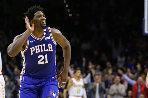 Joel Embiid celebrates career-high 49 points with dance