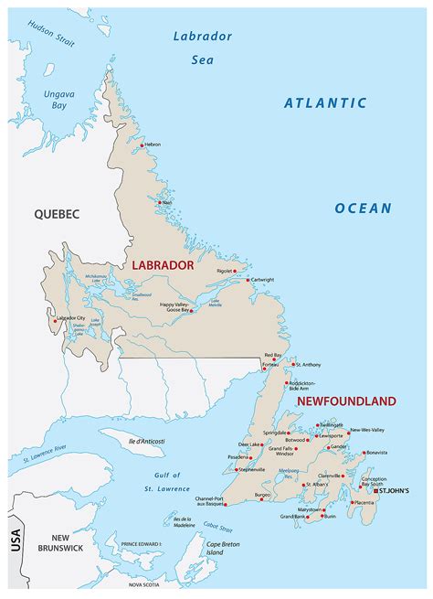 Labrador Canada Map – Get Map Update