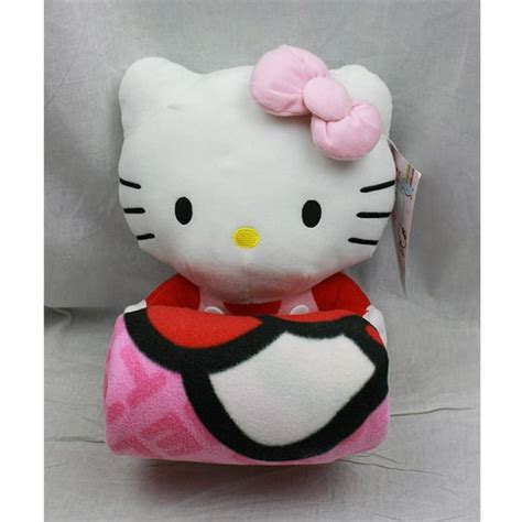 Hello Kitty Plush & Blanket Combo #68390 - Walmart.com - Walmart.com