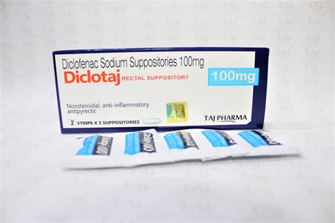 Diclofenac Sodium Suppository 100mg GMP Manufacturers India