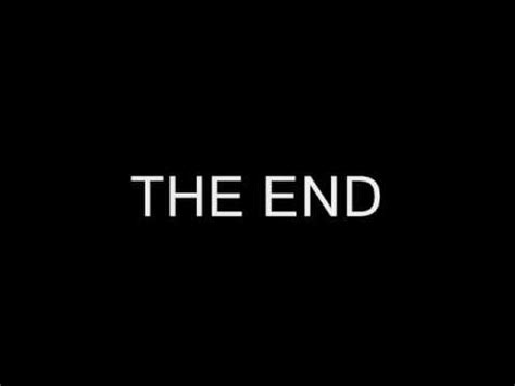 The End Logo - YouTube