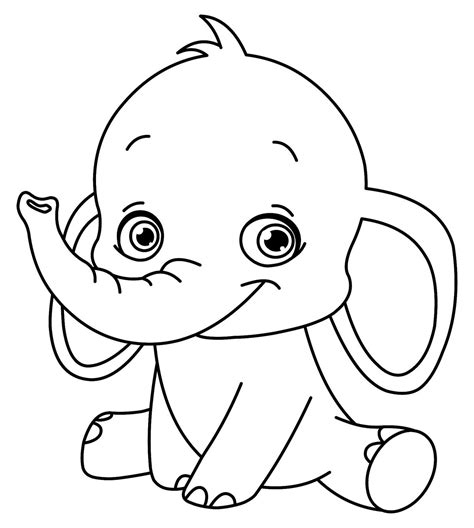 Animal Coloring Pages for Kids: Free Printable Coloring Pages of ...