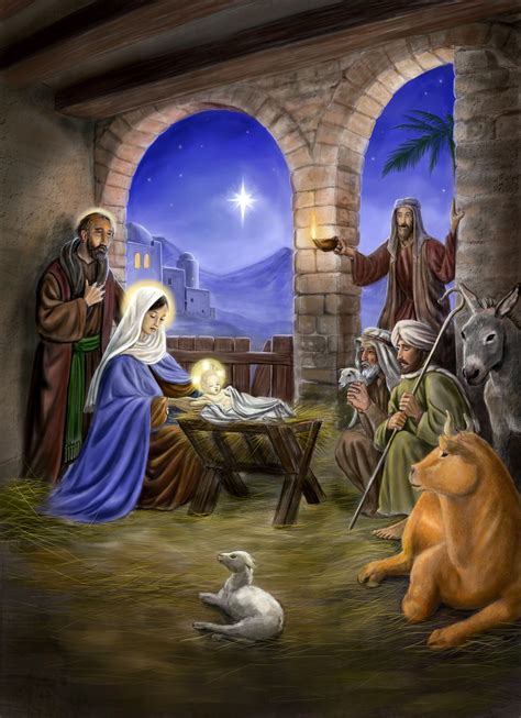 Jesus Nativity Christmas Wallpapers - Top Free Jesus Nativity Christmas ...