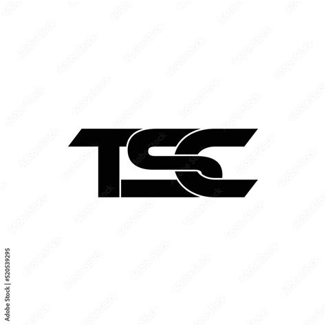 TSC letter monogram logo design vector Stock Vector | Adobe Stock