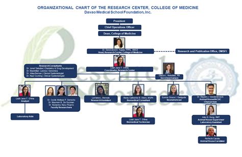 Organizational Chart - The Official Davao Medical School Foundation ...