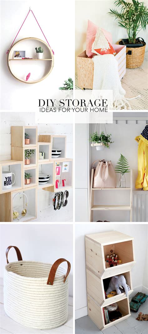 Favorite DIY Home Storage Ideas