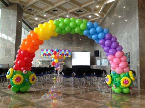 Rainbow Balloon Arch | THAT Balloons