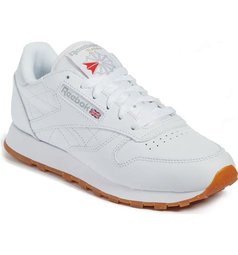 Free shipping and returns on Reebok Classic Leather Sneaker (Women) at ...