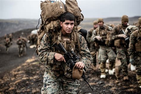 Marine Corps Infantry In Combat