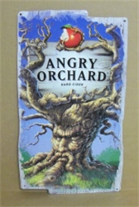 Angry Orchard Hard Cider Tin Sign