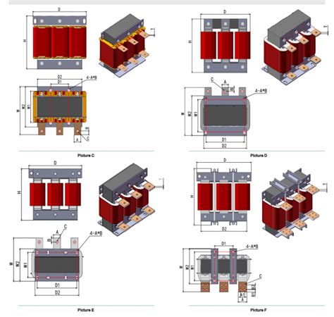 132KW 160kw Vfd Line Reactor