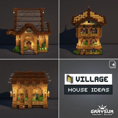 Minecraft Village House Designs