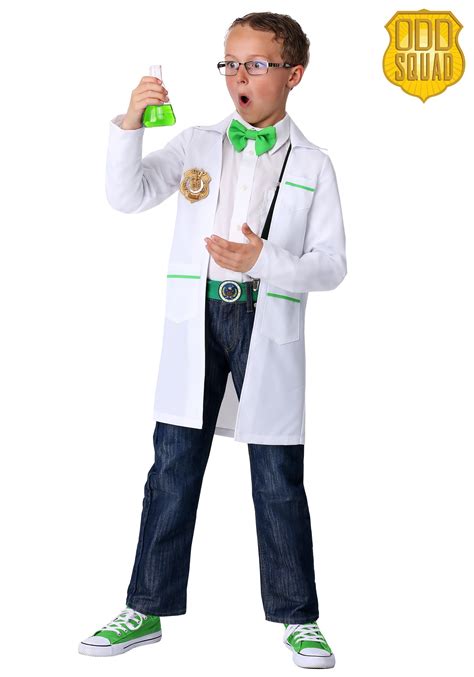 ODD SQUAD Child Scientist Costume | Science Halloween Costume