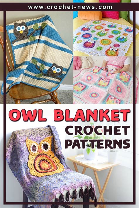 10 Crochet Owl Blanket Patterns - Crochet News