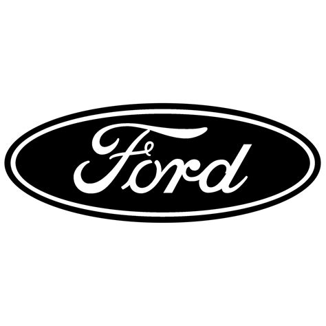 Ford Logo Black and White – Brands Logos