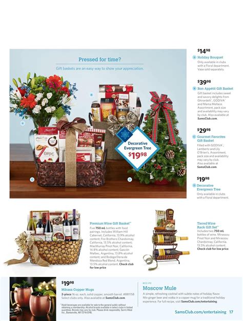 Sam's Club | Favorite things gift, Wine gift baskets, Holiday bouquet