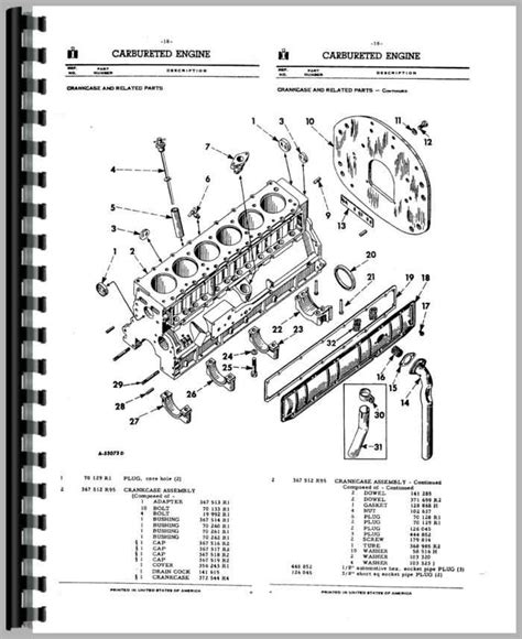 Farmall 560 Tractor Parts Manual