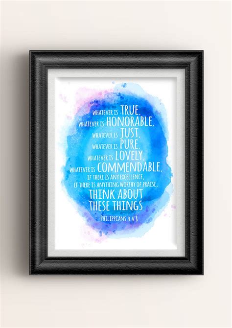 Bible Verse Wall Art. INSTANT DOWNLOAD: Christian Wall Art Decor ...