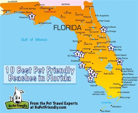 Florida Map East Coast Cities And Travel Information | Download Free ...