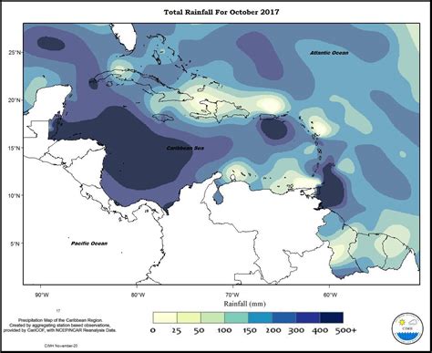 Caribbean Monthly Rainfall – Caribbean Regional Climate Centre