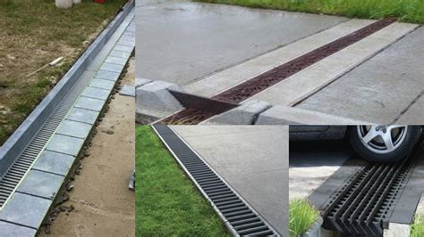 How To Install A Channel Drain In Gravel Driveway - Best Drain Photos ...