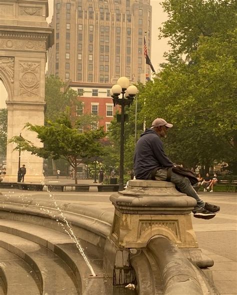 The Washington Square Park Fountain During the NYC Apocalypse ...