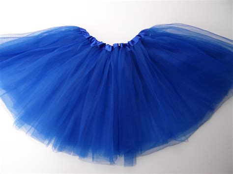 Royal Blue Tutu Skirt Ballet Tutu with Belt by IngridElizabeth