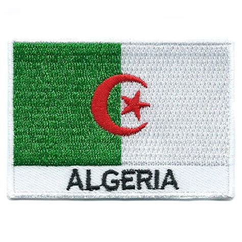 Algeria Flag Patch - Iron On Patches