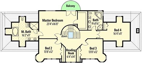 4 Bed French Chateau House Plan - 9025PD | Architectural Designs ...